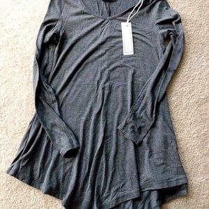NWT Grey Tunic Top